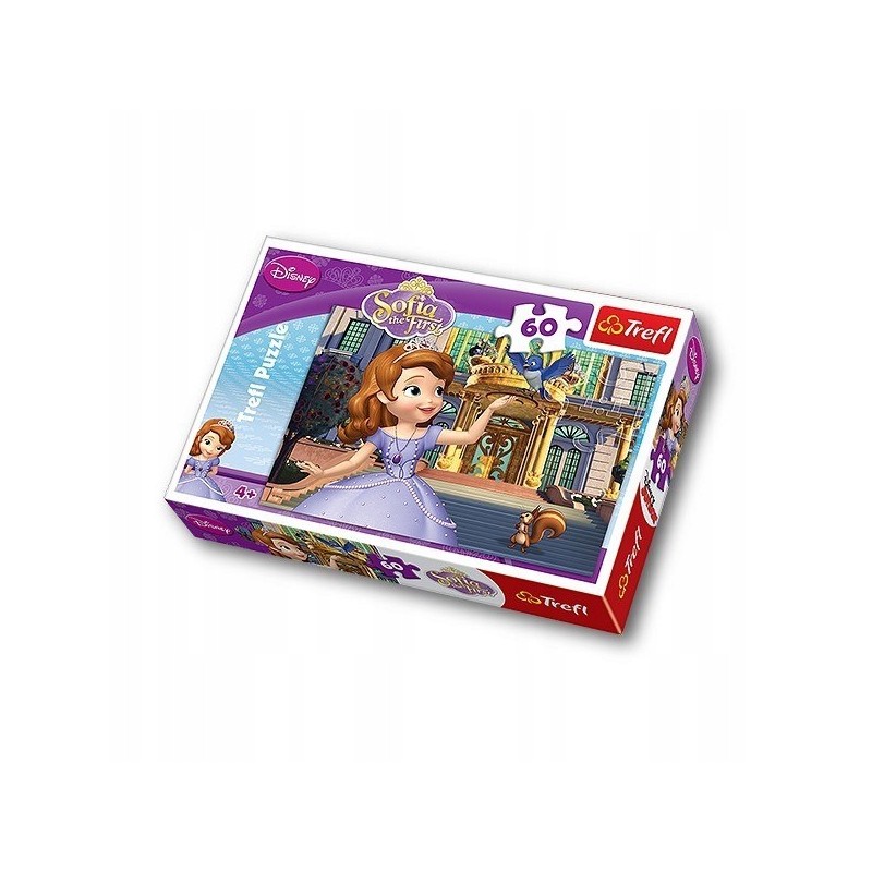Puzzle Dla dzieci 60 elementów Przed pałacem 17239 Trefl