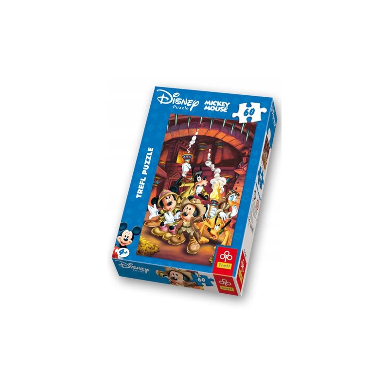 Puzzle MYSZKA MIKI i PRZYJACIELE 60 El. 17141 TREFL