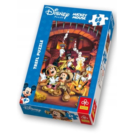 Puzzle MYSZKA MIKI i PRZYJACIELE 60 El. 17141 TREFL