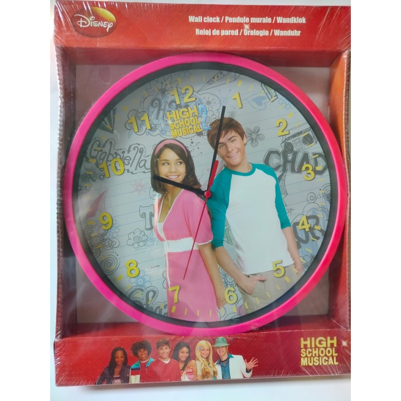 ZEGAR NA ŚCIANĘ HIGH SCHOOL MUSICAL