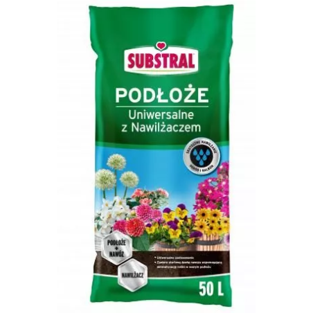 Ziemia Uniwersalna z Nawilżaczem 50L SUBSTRAL