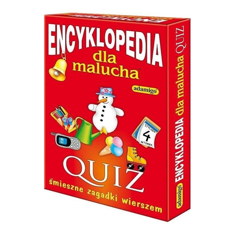 Gra zręcznościowa Encyklopedia dla malucha Quiz Adamigo