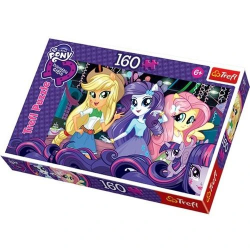 Puzzle 160 elementów Equestria Girls Na balu 15311 Trefl