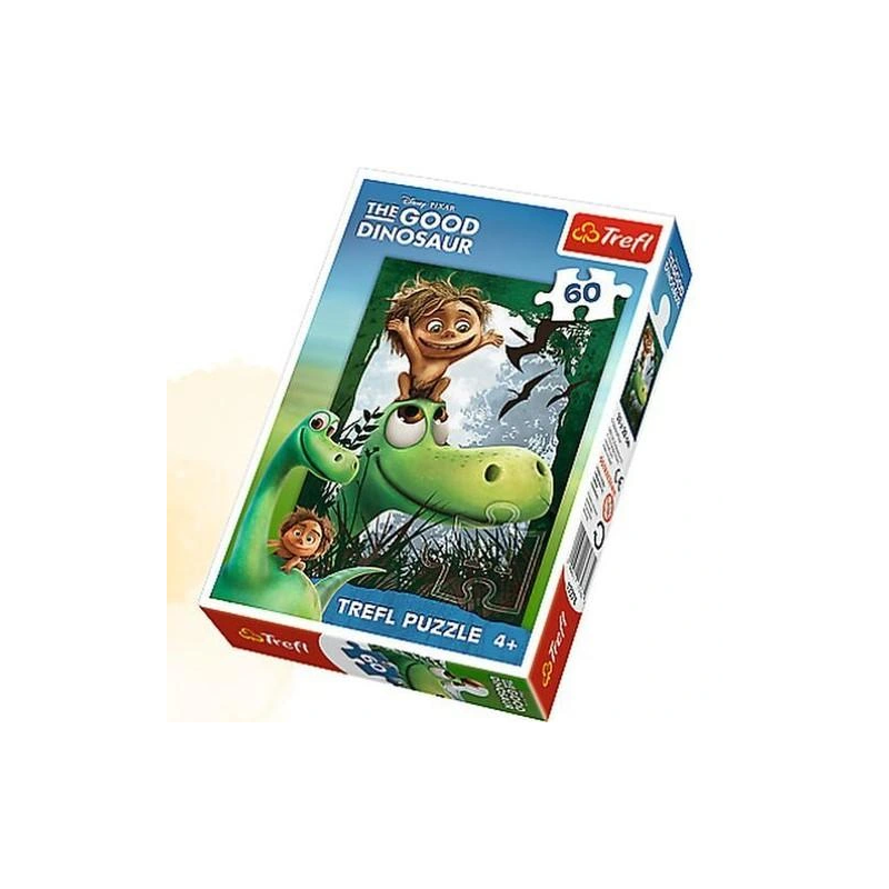 Puzzle 60 elementów Dobry Dinozaur 17278 Trefl