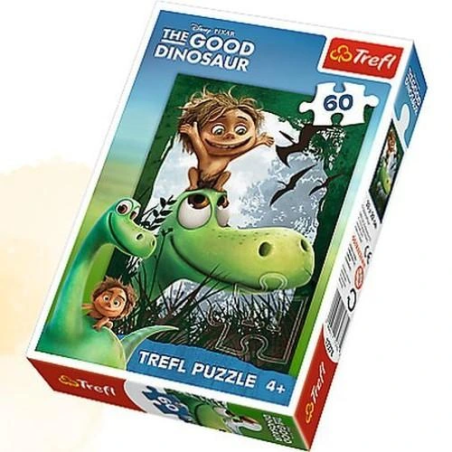 Puzzle 60 elementów Dobry Dinozaur 17278 Trefl