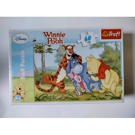 Puzzle Kubuś Puchatek i Przyjaciele 60 el. 17221 Trefl