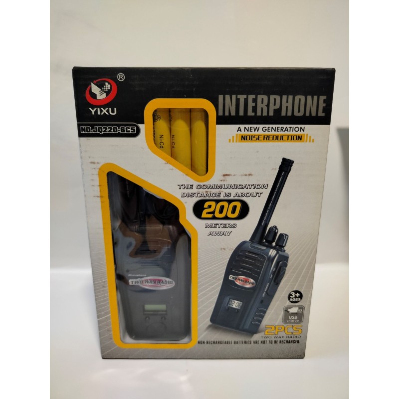 Zabawka Walkie-Talkie Zasięg ~200m JQ220-6C5
