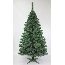 Choinka sztuczna Jodła LUX zielono-biała 180cm