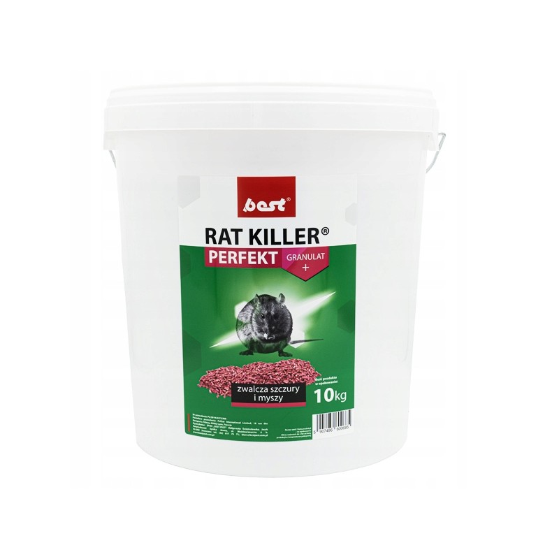 Granulat na Myszy i Szczury 10kg Rat Killer