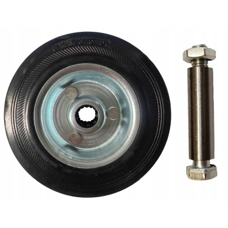Koło obrotowe fi 125 mm pełne kółko 470125