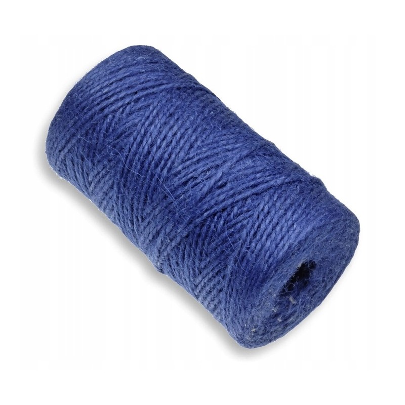 Szpagat jutowy granatowy 100g/50m MODENA
