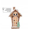 Figurka Bożonarodzeniowa "Chatka z Piernika" z LED 27x14x44,5cm GOT4794