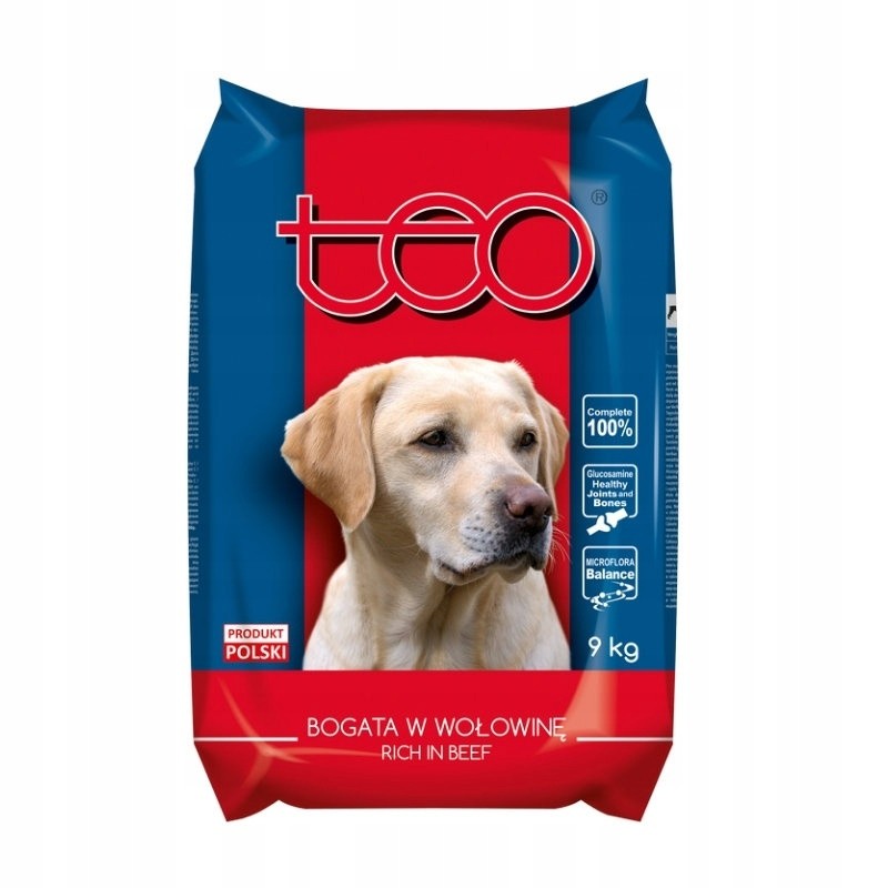 Karma dla psa TEO 9kg wołowina