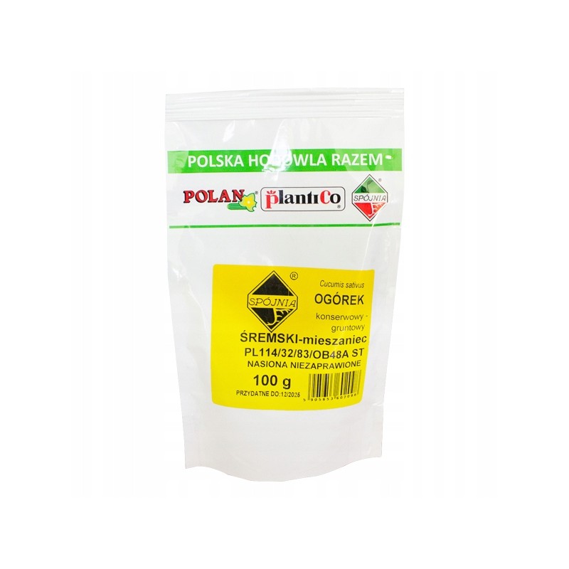 Ogórek Gruntowy Śremski - Mieszaniec 100g Plantico