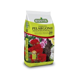 Ziemia do pelargonii i roślin balkonowych Biovita 20L