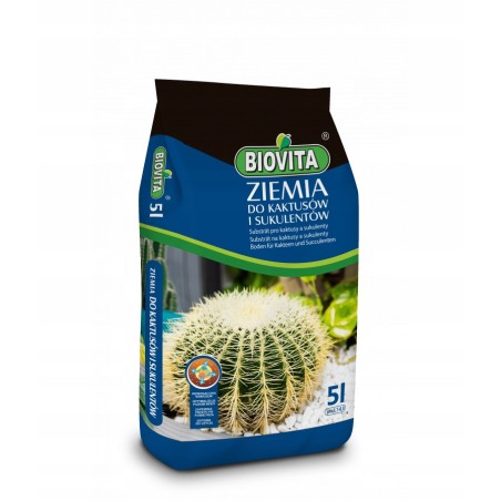 Ziemia do Kaktusów i Sukulentów 5L Biovita