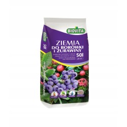 Ziemia do borówki i żurawiny pH 4-5 biovita 50L
