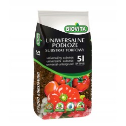Substrat torfowy ziemia pH 5,5-6,5 biovita 5L