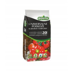 Substrat torfowy ziemia pH 5,5-6,5 biovita 20L