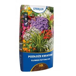 Podłoże Kwiatowe 10L STERLUX