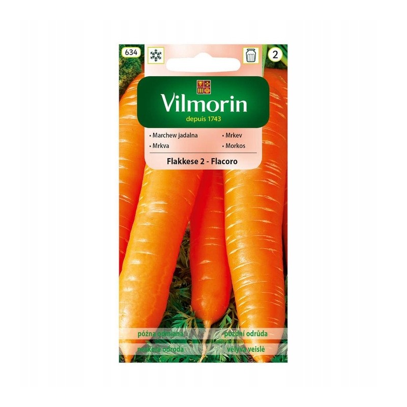 Marchew Jadalna "Flakkese 2" 5g Vilmorin