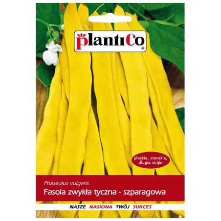 Fasola Zwykła Tyczna Szparagowa Goldmarie 10g Plantico