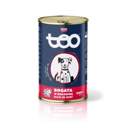 Mokra karma dla psa wołowina 1250g TEO