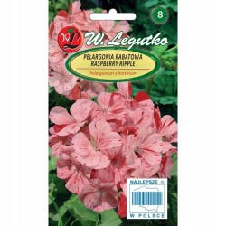 Pelargonia Rabatowa Raspberry Ripple 0,04g W. Legutko