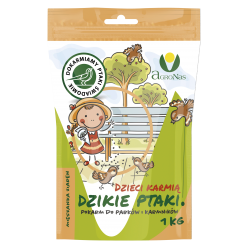 Dzieci karmią Dzikie ptaki. Pokarm do parków i karmników 1kg