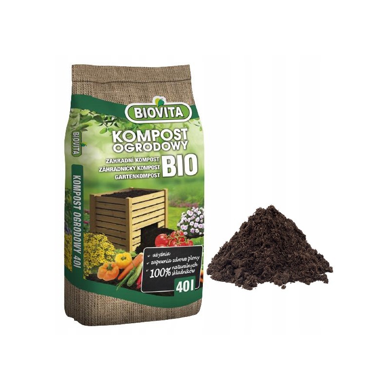 Kompost Ogrodowy 40L Biovita