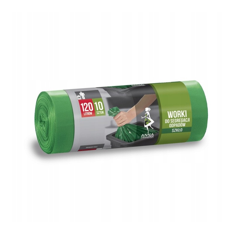 Worki do Segregacji Szkieł 120L 10 szt. Anna Zaradna