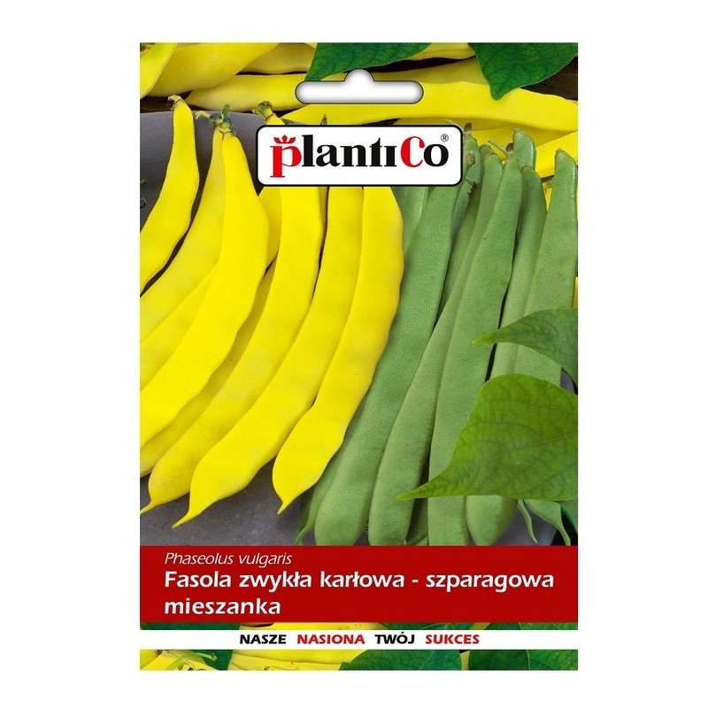 Fasola Zwykła Karłowa Szparagowa Mieszanka 30g Plantico