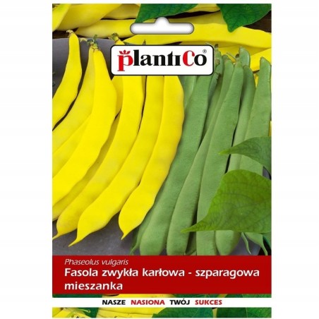Fasola Zwykła Karłowa Szparagowa Mieszanka 30g Plantico