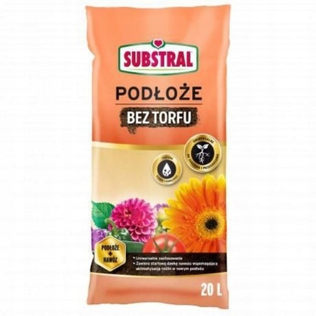 Podłoże Uniwersalne bez Torfu 20L Substral