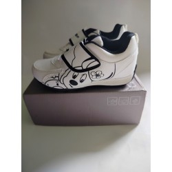 Buty Dziecięce roz. 27 Biało-Czarne B2279 Aooike