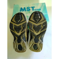 Buty Dziecięce Półbuty Czarno-Pomarańczowe roz. 29 LT-019D MST Kids