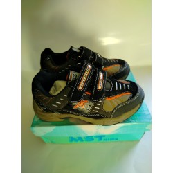 Buty Dziecięce Półbuty Czarno-Pomarańczowe roz. 29 LT-019D MST Kids