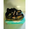 Buty Dziecięce Półbuty Czarno-Pomarańczowe roz. 29 LT-019D MST Kids