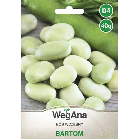 Bób Wczesny Bartom 40g WegAna
