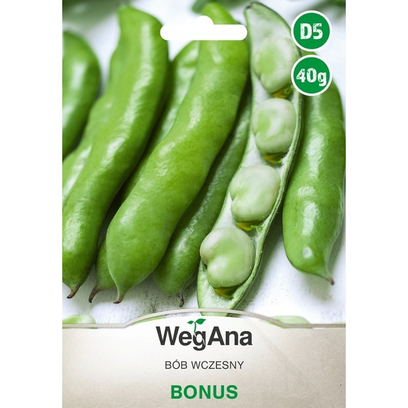 Bób Wczesny Bonus 40g WegAna