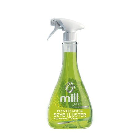 Płyn do mycia szyb i luster – wspomnienie cejlonu 555 ml Mill CLEAN