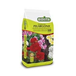 Ziemia do Pelargonii i Roślin Balkonowych 50L 48sztuk