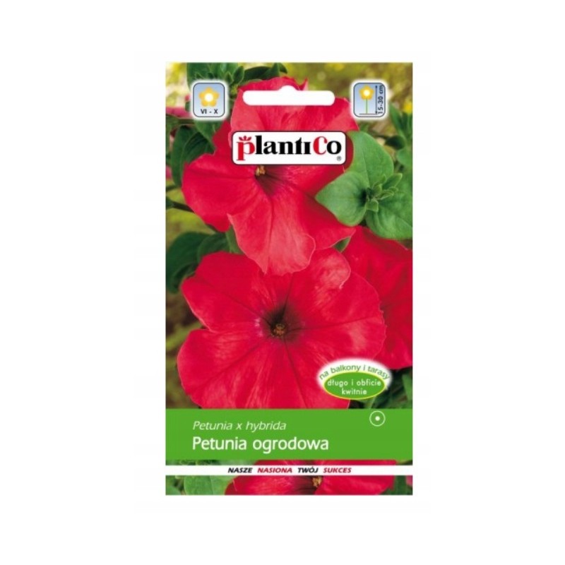 Petunia Ogrodowa Arabeska Czerwona 0,05g Plantico
