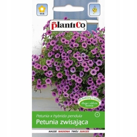 Petunia Ogrodowa Dwukolorowa 0,05g Plantico