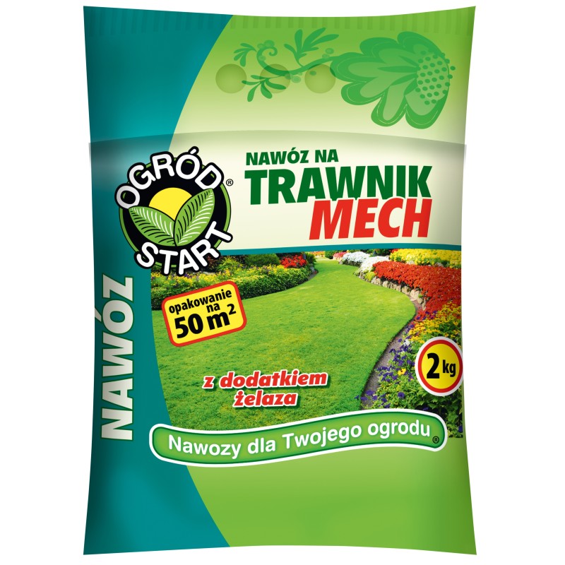 Nawóz na trawnik-mech 2kg Ogród Start