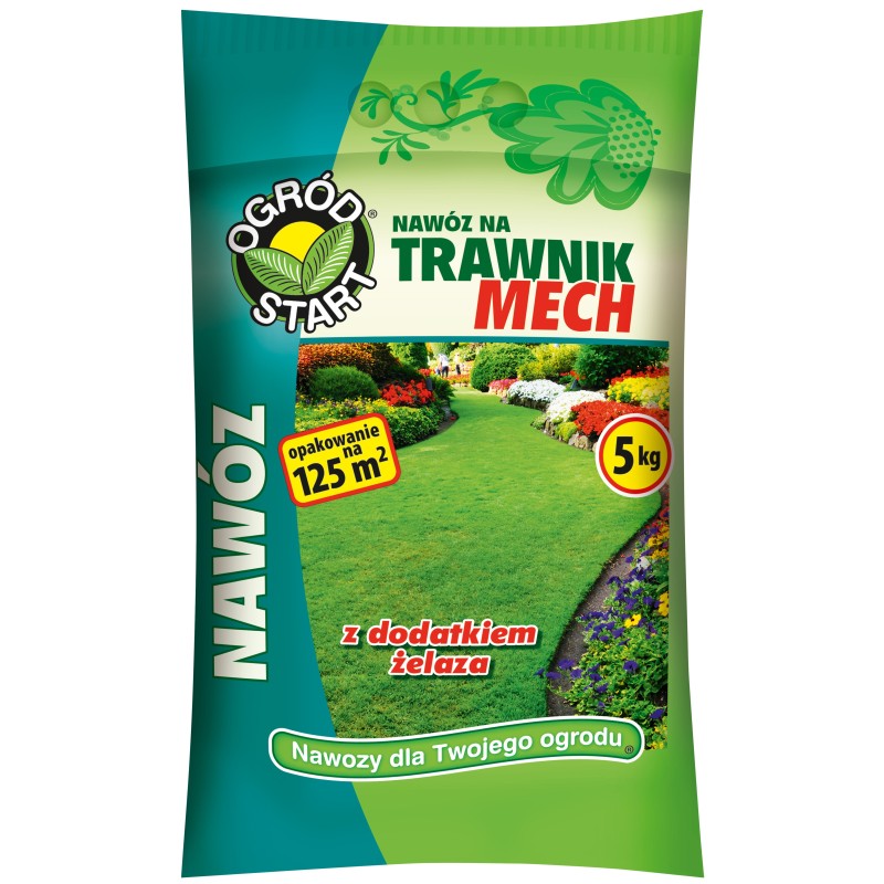Nawóz na trawnik-mech 5kg Ogród Start