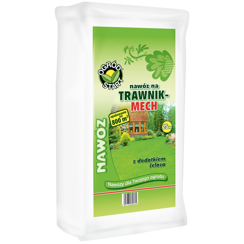 Nawóz na trawnik-mech 25kg Ogród Start