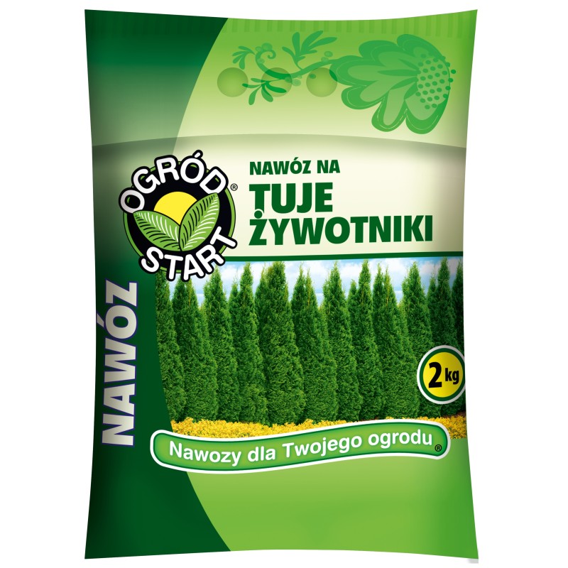 Nawóz na tuje i żywotniki 2kg Ogród Start