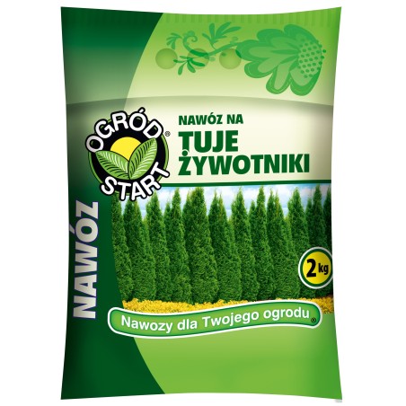 Nawóz na tuje i żywotniki 2kg Ogród Start