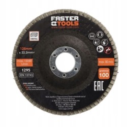 Dysk listkowy 125/100 gr. 1295 FASTERTOOLS